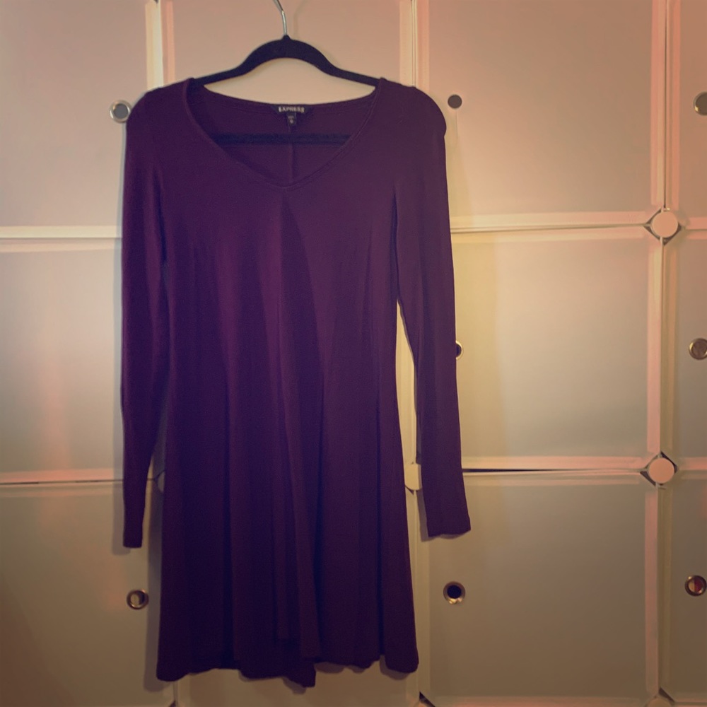 Cute trendy mauve dress like new from Express